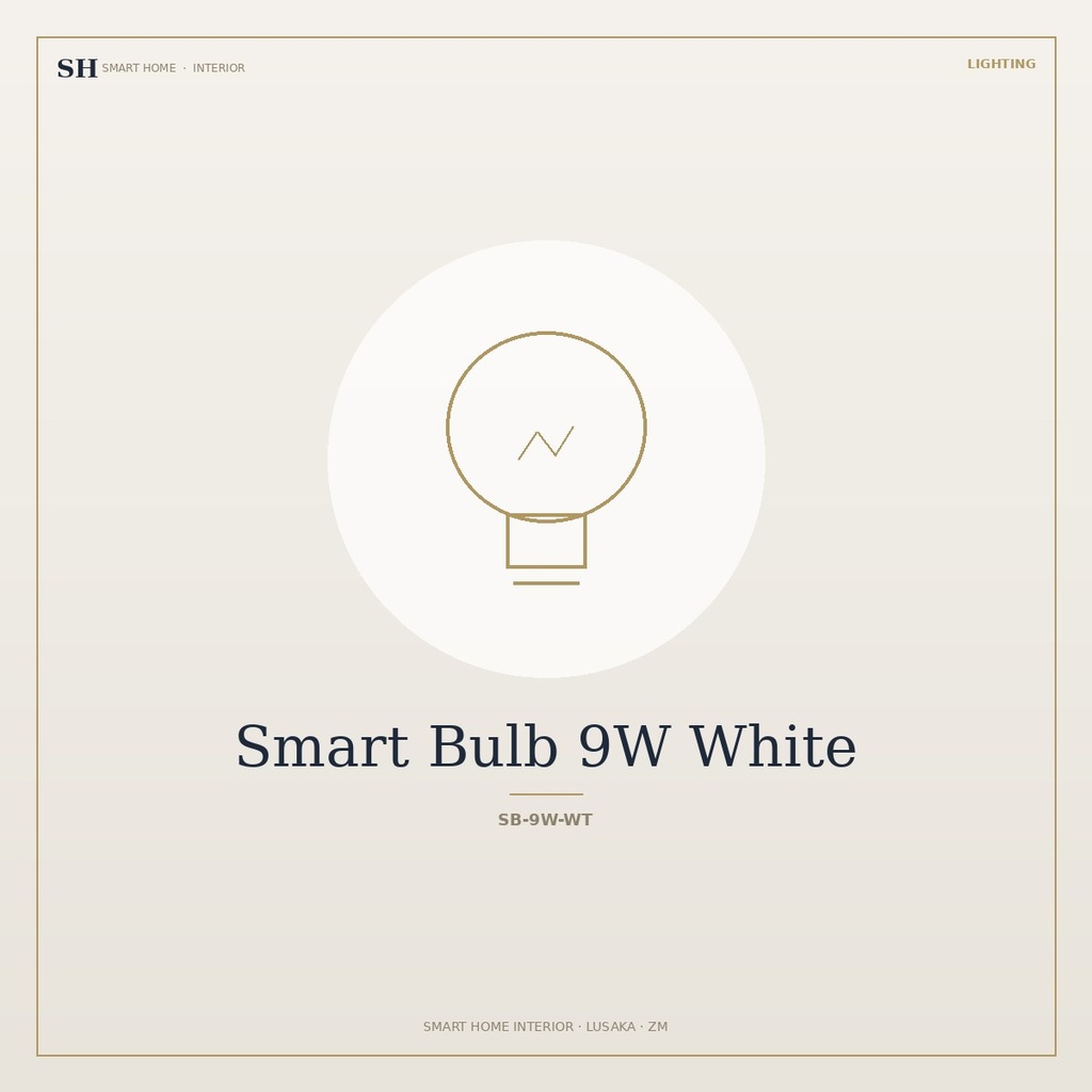 Smart Bulb 9W White