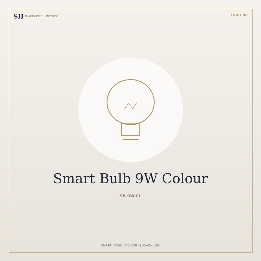 Smart Bulb 9W Colour