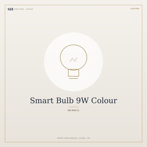 [SB-9W-CL] Smart Bulb 9W Colour