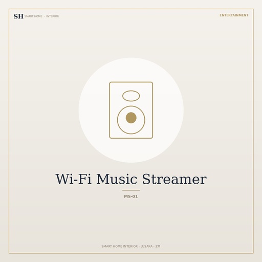 [MS-01] Wi-Fi Music Streamer